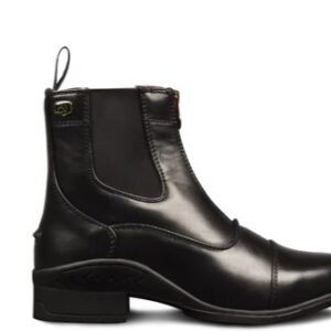 OVATION Women's Quantum Zip Paddock Boots - Black