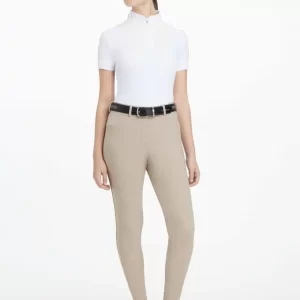 LEMIEUX Isabelle Knee Grip Breeches - Almond
