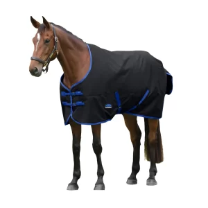 WEATHERBEETA Comfitec Tyro Turnout Standard - Black/Cobalt