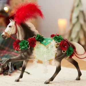 BREYER Christmas In Bloom 2025 Holiday Horse Set