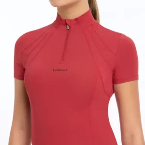 LEMIEUX Mia Mesh Short Sleeve Base Layer - Chilli