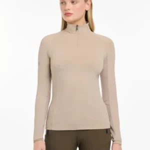 LEMIEUX Halle Lightweight Base Layer - Almond